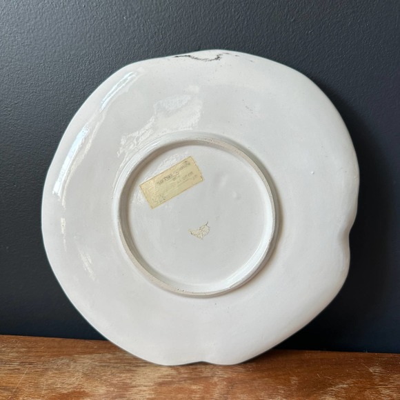 Vintage Cat Glazed Ceramic Dish Plate for Bonwit Teller Made in Italy - Picture 6 of 11